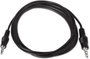 Aisens Cable de Audio Estéreo Jack 3.5mm Macho a Jack 3.5mm Macho 0,3m Negro